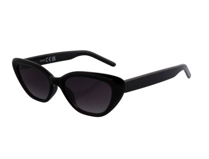 Damen Cateye Sonnenbrille schwarz