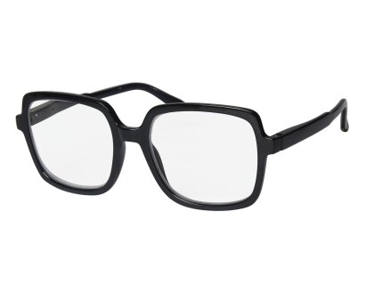 Lesebrille mit Federscharnieren schwarz