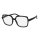 Lesebrille mit Federscharnieren schwarz