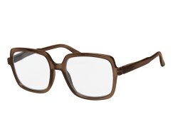 Lesebrille mit Federscharnieren taupe