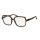 Lesebrille mit Federscharnieren taupe