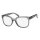 Lesebrille mit Federscharnieren grau