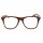 2er Pack Lesebrille mit breitem Rahmen Schildpatt Optik