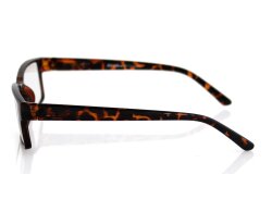 3er Pack Lesebrille KLASSIKO mit Flexbügeln braune Schildpatt Optik