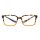 Neckholder Lesebrille mit extra langen Bügeln havanna braun