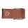 Neckholder Lesebrille in runder Retro-Form mit extra langen Bügeln havanna braun