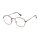 Metall Lesebrille metallic braun