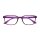 I NEED YOU Lesebrille RAINBOW violett