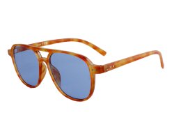 Doppelsteg Sonnenbrille orange havanna