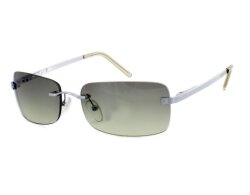 Rahmenlose Sonnenbrille mit Federscharnieren
