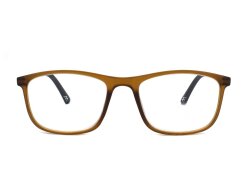 Komfortable Lesebrille braun