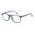 Komfortable Lesebrille blau