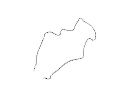 Brillenkette aus Metall silberfarben