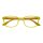 I NEED YOU Lesebrille RAINBOW gelb