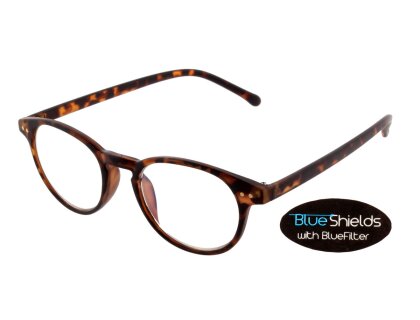 BLUESHIELDS Bildschirmbrille in runder Form