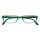 Lesebrille ACTION grün kristall