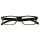 STRIKE EYEWEAR Lesebrille matt schwarz - hellgelb