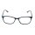 Lesebrille mit Flexbügeln blau