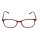 Lesebrille mit Flexbügeln rot