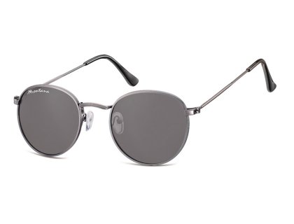 Runde Sonnenbrille im 60er Jahre Stil gun